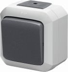 Выключатель 1кл о/у серый  IP54 Variant ABB