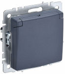 Розетка 1гн с З/К с крыш. шторки с/у маренго механизм 16А IP44 РСбш10-3-44-БрМ BRITE IEK (1/10/100) Розетка 1гн с З/К с крыш. шторки с/у маренго механизм 16А IP44 РСбш10-3-44-БрМ BRITE IEK (1/10/100)