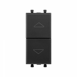 Механизм управления рольставней модульный, "Avanti", "Черный матовый", 1 модуль