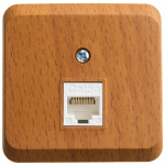 Розетка 1гн комп RJ45 о/у бук кат.5е IP20 Этюд Systeme Electric Розетка 1гн комп RJ45 о/у бук кат.5е IP20 Этюд Systeme Electric