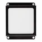 Светильник светодиодный ДВО PPL 089/G OPAL 9W 4000K BLACK IP40 "Грильято" 100*100мм "Домино" Jazzway Светильник светодиодный ДВО PPL 089/G OPAL 9W 4000K BLACK IP40 "Грильято" 100*100мм "Домино" Jazzway