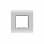 Панель лицевая 80x80 для модуля Mosaic, металлический суппорт