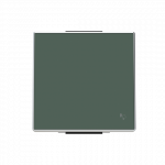 Клавиша одинарная перекидная для выкл-ля/кнопки символ «звонок» пластик зеленый матовая IP20 ABB