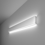 Линейный светодиодный накладной двусторонний светильник 78см 30W 6500K матовое серебро (101-100-40-78) Линейный светодиодный накладной двусторонний светильник 78см 30W 6500K матовое серебро (101-100-40-78)