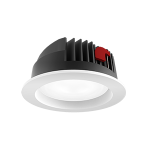 Светодиодный светильник VARTON DL-Pro круглый встраиваемый 226x96 мм 52 Вт 3000 K IP65 диаметр монтажного отверстия 200-215 мм аварийный автономный по