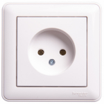 Розетка 1гн без З/К с/у белый в сборе 16А W59 Systeme Electric (1/10) Розетка 1гн без З/К с/у белый в сборе 16А W59 Systeme Electric (1/10)