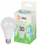 Лампочка светодиодная ЭРА GREEN LINE LED A65-30W-840-E27 GL E27 30 Вт груша яркий белый свет