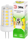 Лампочка светодиодная ЭРА GREEN LINE LED G4-JC-5W-830-12V GL G4 5Вт капсула теплый белый свет Лампочка светодиодная ЭРА GREEN LINE LED G4-JC-5W-830-12V GL G4 5Вт капсула теплый белый свет