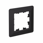 Рамка 1гн карбон/дымчатый черный AtlasDesign AIR Systeme Electric (1/10)