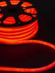 Гибкий неон круглый SMD2835-120 LED/м-220 В-6,5 Вт/м-IP67-красный (25м) TDM Гибкий неон круглый SMD2835-120 LED/м-220 В-6,5 Вт/м-IP67-красный (25м) TDM