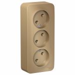 Розетка 3гн без З/К о/у титан изол.пласт. 16А IP20 Blanca Schneider Electric (1/3) Розетка 3гн без З/К о/у титан изол.пласт. 16А IP20 Blanca Schneider Electric (1/3)