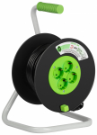 Удлинитель на катушке 4гн с З/К 20м пластик 10А ПВС 3х1 KAT-3x1-20m GREEN LINE ЭРА (1)