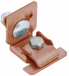 Держатель проводника круглого универсальный 6-10мм фальц 0,7-8мм медь IEK (1/100) Держатель проводника круглого универсальный 6-10мм фальц 0,7-8мм медь IEK (1/100)