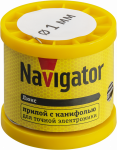 Припой Navigator 93 085 NEM-Pos02-61K-1-K200 (ПОС-61, катушка, 1 мм, 200 гр) Припой Navigator 93 085 NEM-Pos02-61K-1-K200 (ПОС-61, катушка, 1 мм, 200 гр)