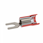 Наконечник под опрессовку вилочный M4 1.5мм² медь луженый изолированный DKC (ДКС) Наконечник под опрессовку вилочный M4 1.5мм² медь луженый изолированный DKC (ДКС)