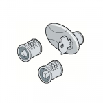 Замок для распределительного шкафа трёхгранный закрывающий механизм с ключом ABB Gemini боксы