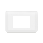 Рамка 1-пост. цвет кремово-белый глянцевый, пластик горизонтальная, Mosaic Legrand Рамка 1-пост. цвет кремово-белый глянцевый, пластик горизонтальная, Mosaic Legrand