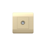 (NEW3-E) Розетка антенная одиночная SAT коннектор, шампань CHINT (1) (NEW3-E) Розетка антенная одиночная SAT коннектор, шампань CHINT (1)