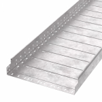 Лоток кабельный листовой 3000x500x100 сталь с перфорированной боковой стенкой толщ.1.2мм ПРОМРУКАВ Лоток кабельный листовой 3000x500x100 сталь с перфорированной боковой стенкой толщ.1.2мм ПРОМРУКАВ