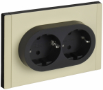 FORTE&PIANO Роз. 2-я с з/к з/ш б/к 16А FP823M сл. IEK