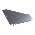 Крышка переходника правого Стандарт INOX (AISI 316) 400х150 Промрукав Крышка переходника правого Стандарт INOX (AISI 316) 400х150 Промрукав