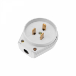 Вилка к электроплите белая 32А 250В 2Р+РЕ REXANT Вилка к электроплите белая 32А 250В 2Р+РЕ REXANT