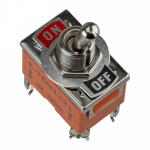 Тумблер 250V 15А (4c) ON-OFF двухполюсный (1шт/упак) REXANT (1/10/10)