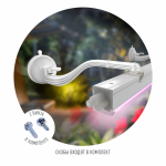 Кронштейн для фитоламп и фитосветильников ЭРА FITO-Hanger на присоске