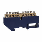 Шина нулевая с изолятором OptiKit BB-D-N-DIN-10-6х9-синий