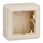 Коробка для накладного монтажа крем W59 Systeme Electric Коробка для накладного монтажа крем W59 Systeme Electric