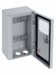 Щит учета ЩУ-МП 295х190х110 с окном IP54 Народный эконом TDM