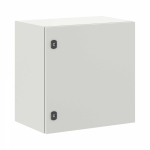 Корпус распред. шкафа 1двер. сталь серый 600мм 600мм 400мм с монтажной платой IP66 DKC