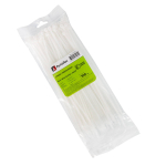 Хомут кабельный (стяжка) 250ммx3.5мм с внутр. зубчатым зацеплением пластик белый макс.d охвата65мм Fortisflex Хомут кабельный (стяжка) 250ммx3.5мм с внутр. зубчатым зацеплением пластик белый макс.d охвата65мм Fortisflex