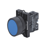 Кнопка управления NP2-EA65 без подсветки синяя 1НО+1НЗ, IP40 CHINT (1) Кнопка управления NP2-EA65 без подсветки синяя 1НО+1НЗ, IP40 CHINT (1)