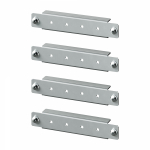 Рейка монтажная 200 металл естественный цвет DKC Рейка монтажная 200 металл естественный цвет DKC