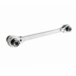 Ключ накидной трещоточный 8x10x12x13x14x17x19x21 мм реверсивный, SHTOK.