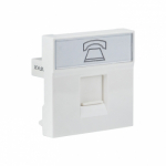 Розетка RJ-11 (ширина 2 модуля) Розетка RJ-11 (ширина 2 модуля)