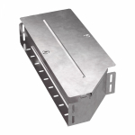 Переходник - редуктор д/лист. каб. лотка без разъема/соедин-ля сужение слева 500мм/400мм с высотой лотка100мм оцинк. ПРОМРУКАВ Переходник - редуктор д/лист. каб. лотка без разъема/соедин-ля сужение слева 500мм/400мм с высотой лотка100мм оцинк. ПРОМРУКАВ