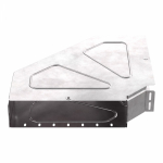 Угол д/листового кабель.лотка 90° горизонтальн. без соединит. разъема сталь светло-серый ПРОМРУКАВ Угол д/листового кабель.лотка 90° горизонтальн. без соединит. разъема сталь светло-серый ПРОМРУКАВ