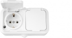 Розетка 2гн с З/К с крыш. о/у белый 16А IP54 Пралеска Беларусь (1/30) Розетка 2гн с З/К с крыш. о/у белый 16А IP54 Пралеска Беларусь (1/30)