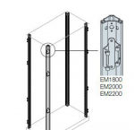 Стойка каркаса шкафа с петлями H=2000(4шт) Стойка каркаса шкафа с петлями H=2000(4шт)