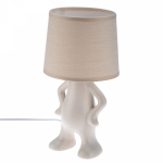 Светильник декоративный Человечек, белый с белым абажуром, Е27 REXANT Светильник декоративный Человечек, белый с белым абажуром, Е27 REXANT