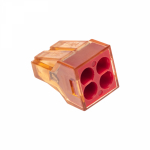 Экспресс-клемма СМК 773-604 с пастой, 4-проводная 0,75-4 мм² (блистер 5 шт/уп) REXANT Экспресс-клемма СМК 773-604 с пастой, 4-проводная 0,75-4 мм² (блистер 5 шт/уп) REXANT