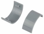 Соединитель ЭРА C-KK-20-12-F на стык для полукруглого кабель-канала серый 20х12мм 2шт/комплект Соединитель ЭРА C-KK-20-12-F на стык для полукруглого кабель-канала серый 20х12мм 2шт/комплект
