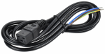 ITK Кабель электропитания PDU 3х1,5 2М C19-б/р