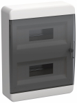 Бокс ЩРН-П-24мод настен пласт бел (дв.прозр) 2 ряда IP41 TEKFOR IEK (1) Бокс ЩРН-П-24мод настен пласт бел (дв.прозр) 2 ряда IP41 TEKFOR IEK (1)