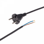 Шнур сетевой 1,5м ПВС 2х0,75 без розетки черный REXANT Шнур сетевой 1,5м ПВС 2х0,75 без розетки черный REXANT