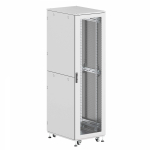 Шкаф напольный разобранный 19 IT-CQE-N 47U 600x600мм, крыша с вырубкой, дверь перф. и перф., двойные боковые панели, серый RAL7035 Шкаф напольный разобранный 19 IT-CQE-N 47U 600x600мм, крыша с вырубкой, дверь перф. и перф., двойные боковые панели, серый RAL7035