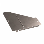 Крышка переходника правого Стандарт INOX (AISI 409) 400х150 Промрукав Крышка переходника правого Стандарт INOX (AISI 409) 400х150 Промрукав