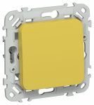 FLITE Выключ. 1-кл. кноп. 10А ВС11-2-0-ФлЖК ж/к IEK